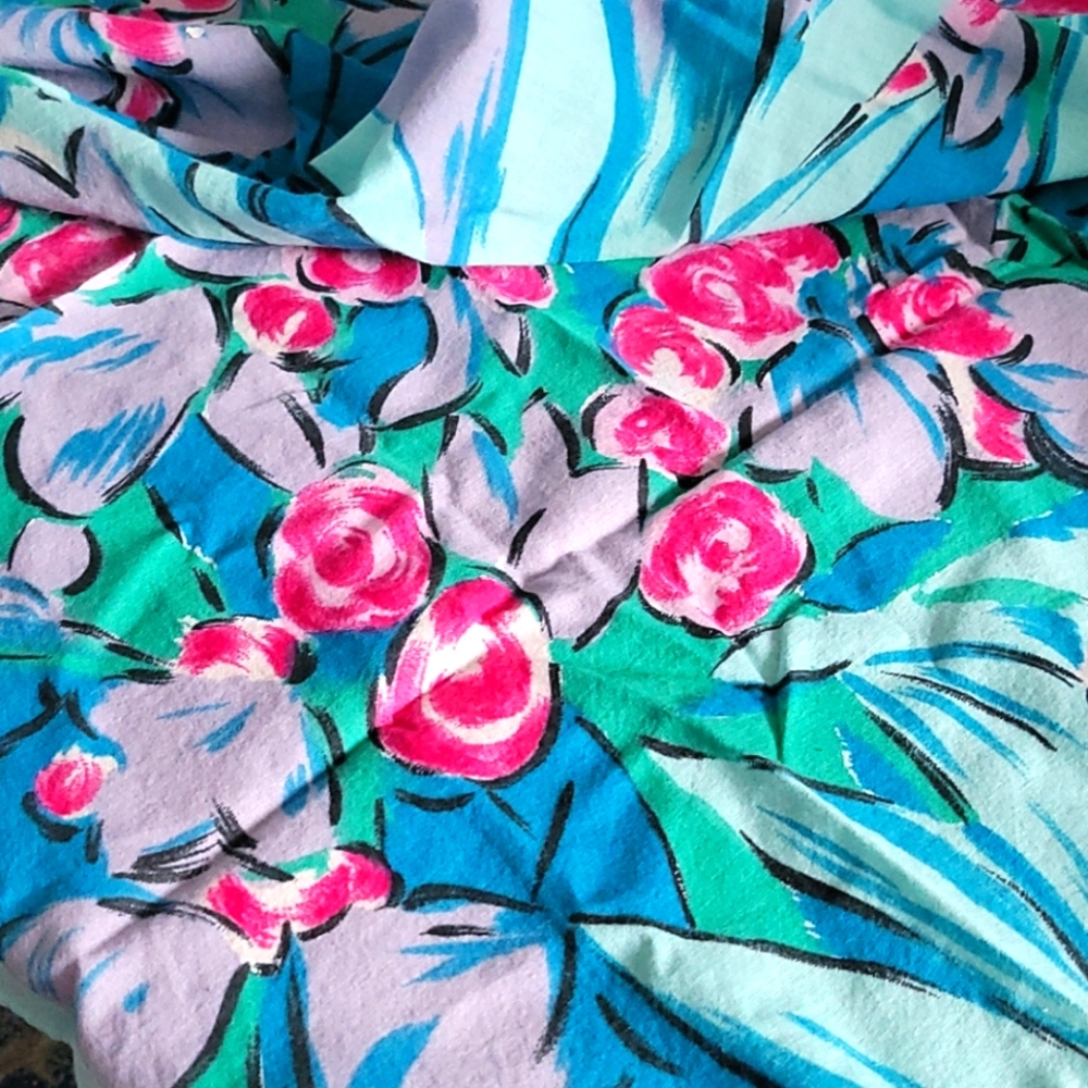 WOMAN'S COTTON SCARF - Picture 1 of 1
